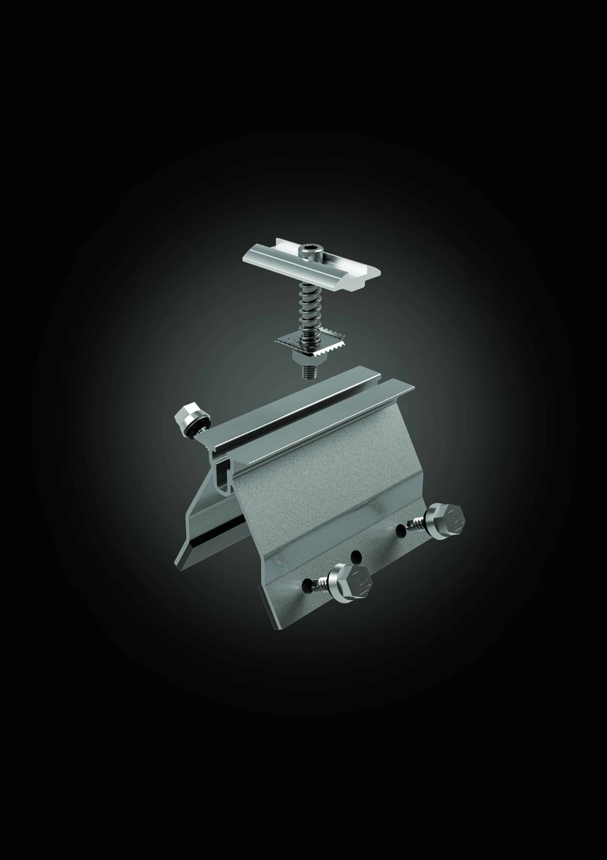 fixation photovoltaïque HÉLIOS B²