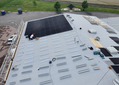 Toiture photovoltaïque usine 1