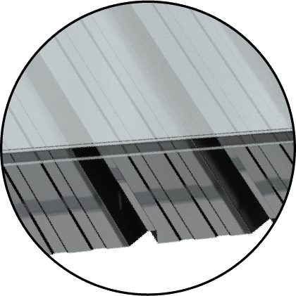 BAC SEC SW Dach mit trockener Wanne