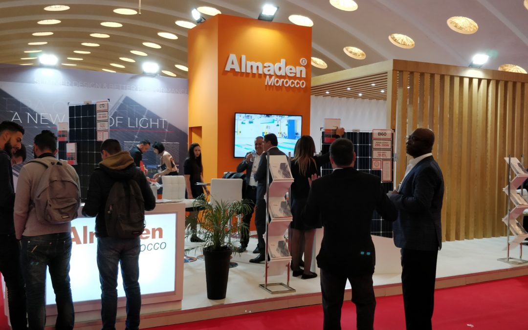 Dome-Solar-sur-le-stand-Almaden-Morocco-a-Solaire-Expo-Maroc