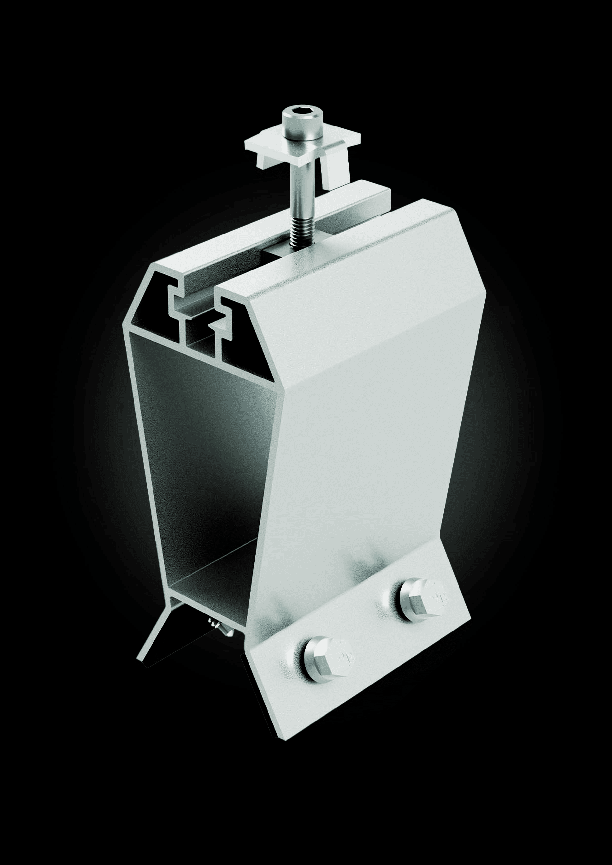 Domesolar-D160-BIFACIAL-Assemblage-Visuel3D Fixation NPA 3.45