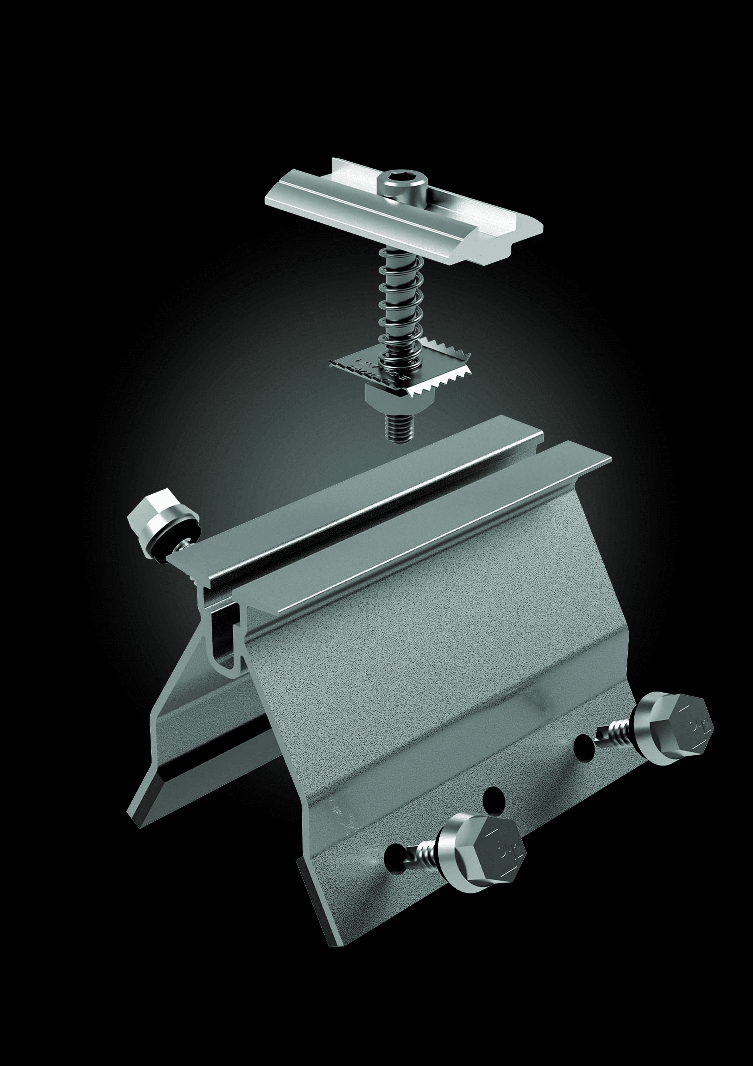 Domesolar-NPA3.45V2-Assemlage-grand-eclate-sans-fond-Visuel3D Fixation NPA 3.45