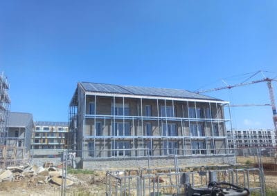 Toitures photovoltaïques de l’éco-quartier de La Fleuriaye