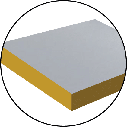 PVC OK - Kopieren Piktogramm Dachterrassen TPO-Membrane